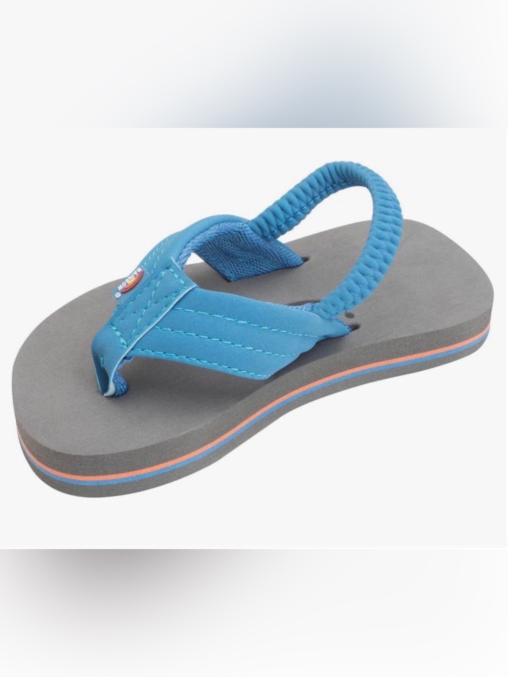 Rainbow Sandals Kid's Grombow's Soft Top Rubber w/Neoprene Strap and Backstrap